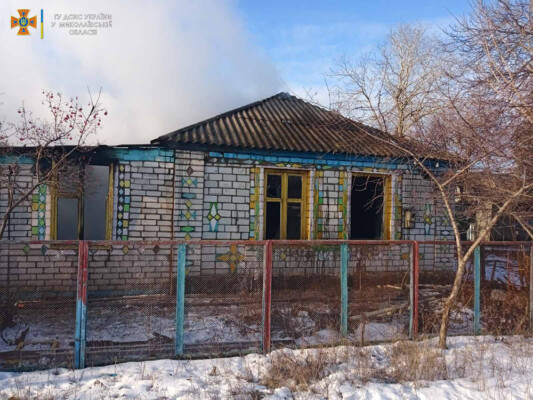 У Первомайському районі на пожежі загинув чоловік