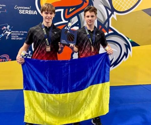 Юні миколаївські бадмінтоністи – бронзові призери чемпіонату Європи