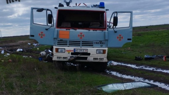 Енергетики підірвалися на російській міні у Миколаївській області. Фото