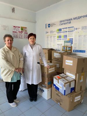 З Прикарпаття в Миколаївську область відправили медикаменти