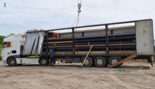 Миколаїв за підтримки Данії отримав два кілометри нових поліетиленових труб