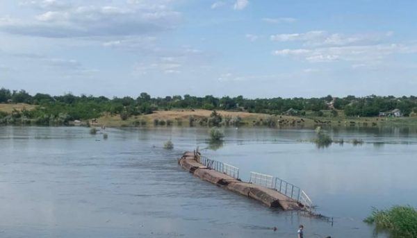 Вода в Інгульці піднялася на 60 сантиметрів, у Снігурівському районі затопило пішохідний міст