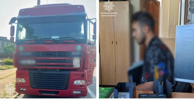 На Миколаївщині затримали водія-іноземця, який влаштував ДТП в Рівненській області