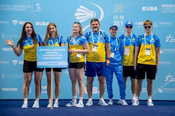Миколаївські бадмінтоністи здобули медалі на Чемпіонаті Європи серед студентів