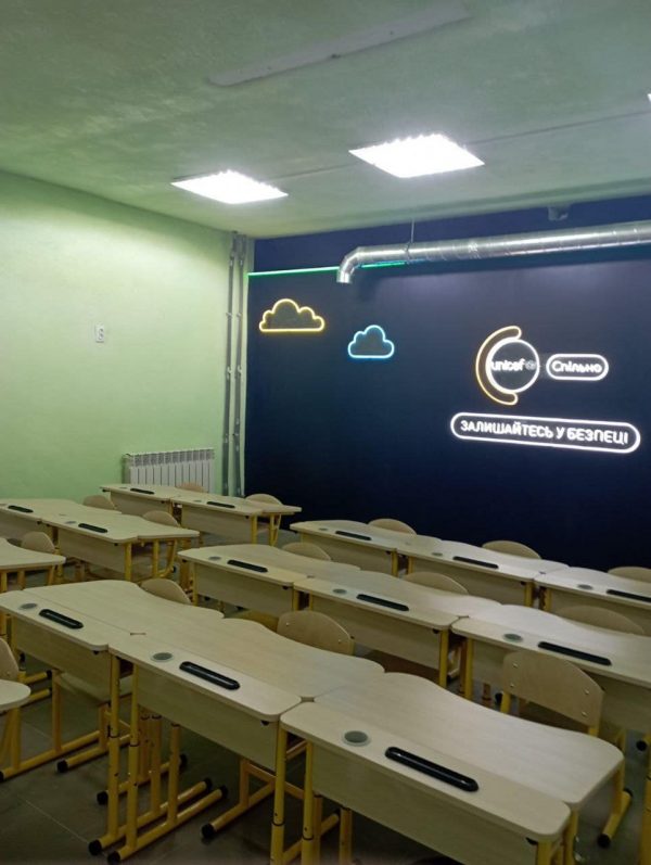 Back to school: завершене облаштування укриттів двох навчальних закладів Миколаївщини