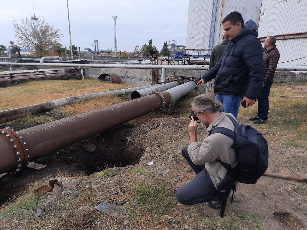 Бельгійський журналіст на Миколаївщині фіксував злочини ворога
