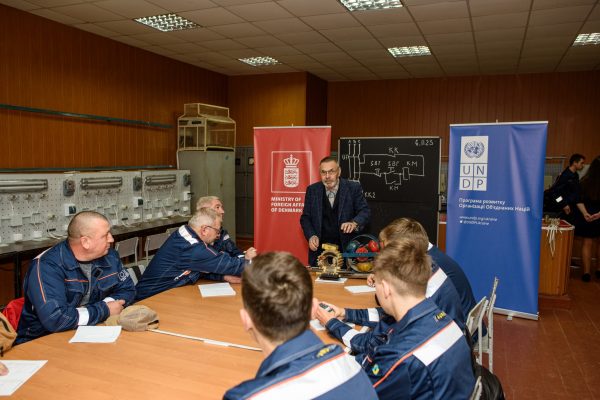 За підтримки UNDP та Уряду Данії в училищі м. Миколаєва відкривають курси електриків: на черзі ще більше професій