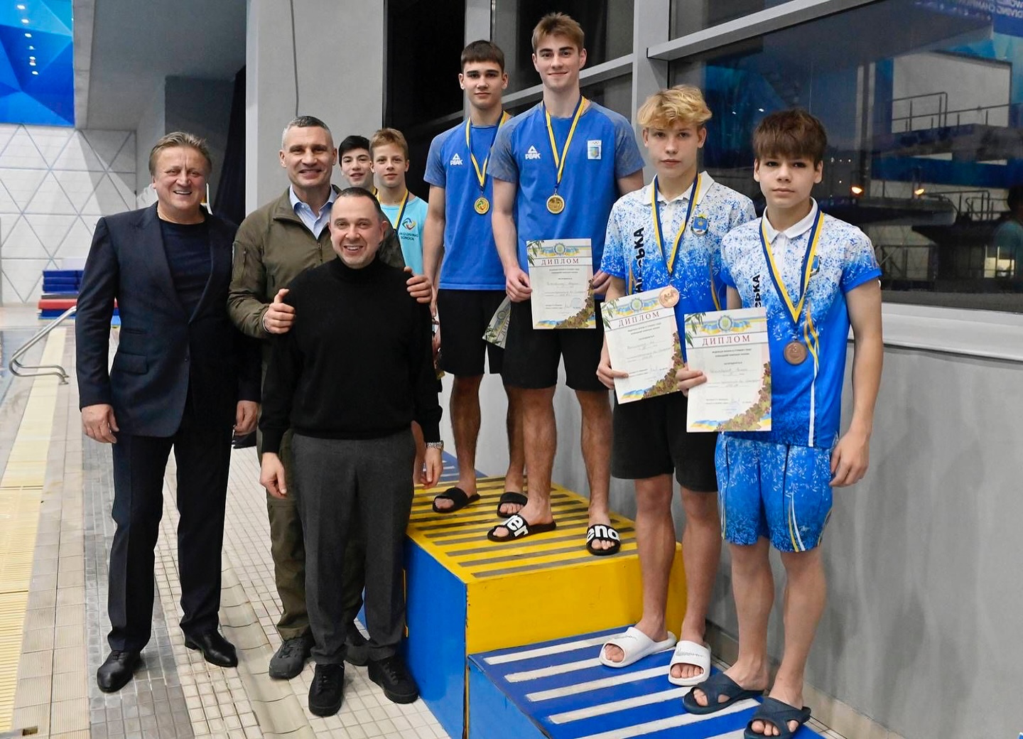 Миколаївські спортсмени здобули медалі на Чемпіонаті України зі стрибків у воду