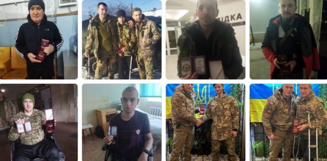 Десантників 79 ОДШБр, які проходять лікування після поранень, нагородили почесними відзнаками
