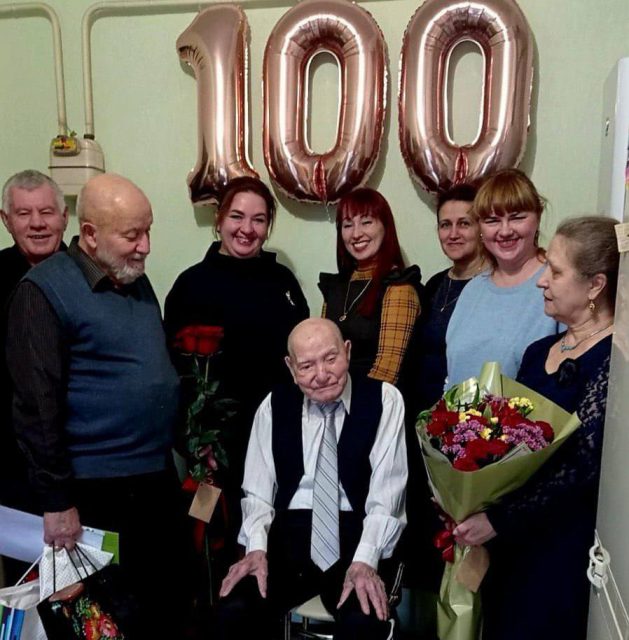 Житель Миколаєва Степан Гуменний відзначив 100-річний ювілей