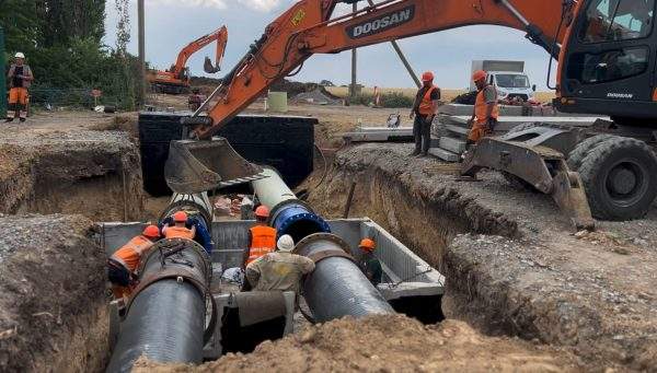 Будівництво водогону для Миколаєва — на фінальній стадії. Відео